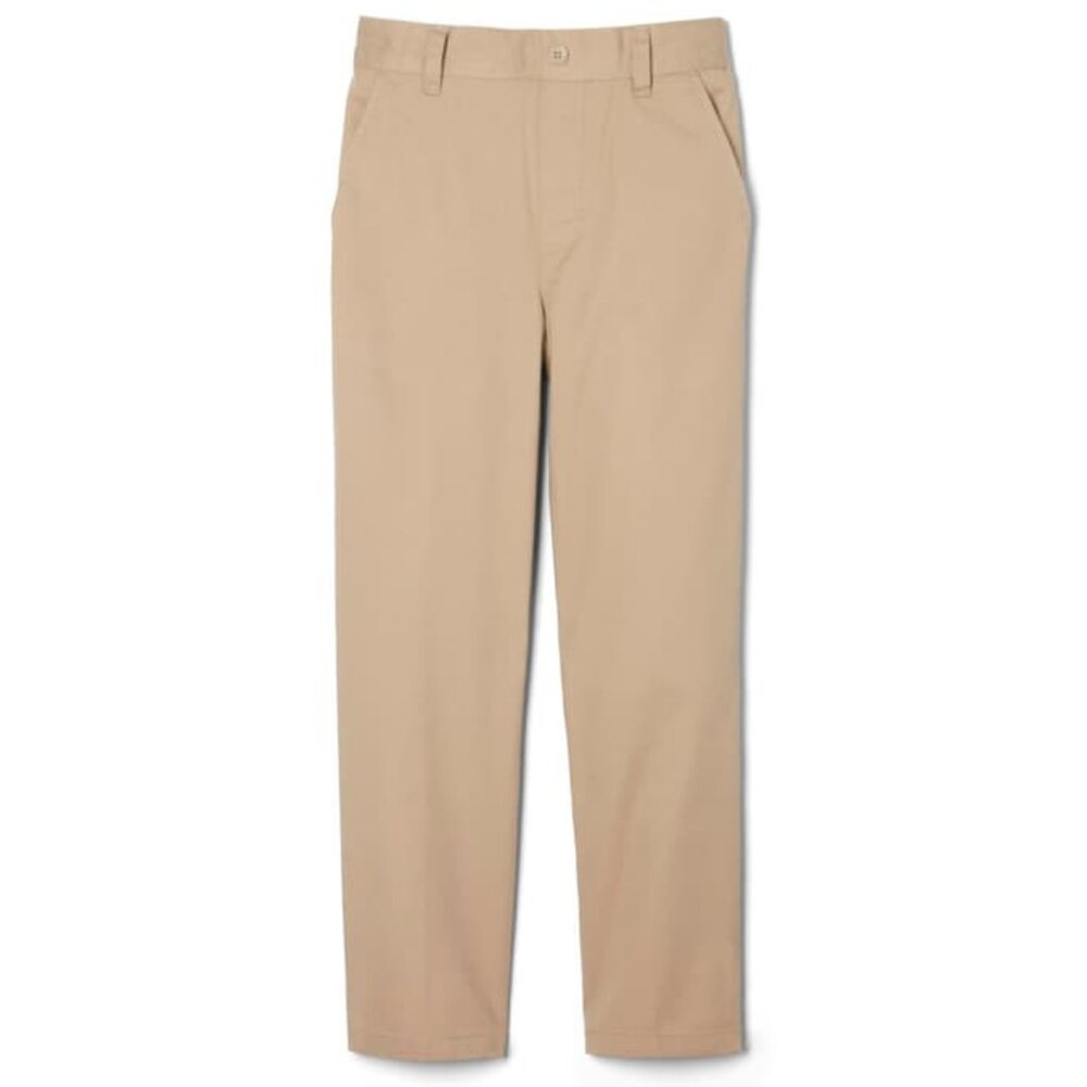 French Toast SK9319 Boys Relax Fit Pull On Pant - Khaki